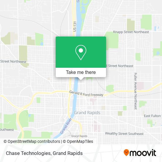 Chase Technologies map