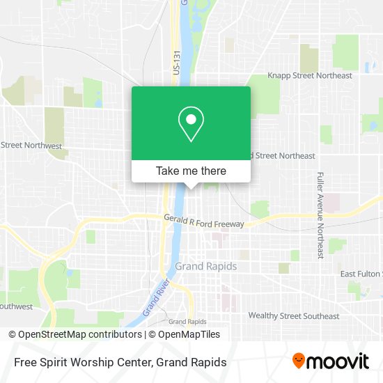 Free Spirit Worship Center map