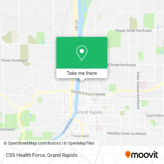 CSS Health Force map