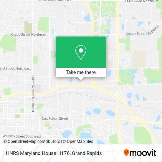 Mapa de HNRS Maryland House H176