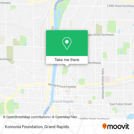 Koinonia Foundation map