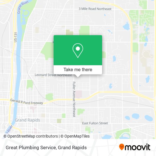 Mapa de Great Plumbing Service