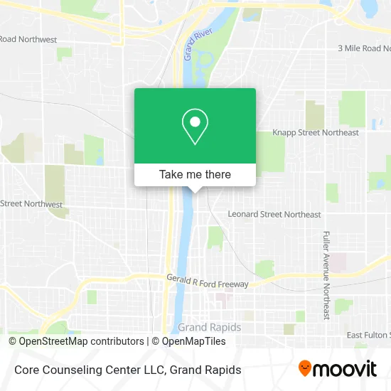 Core Counseling Center LLC map