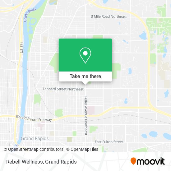 Rebell Wellness map
