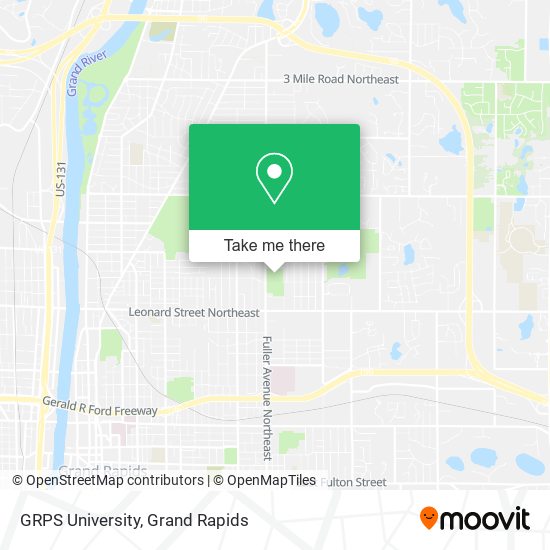 Mapa de GRPS University
