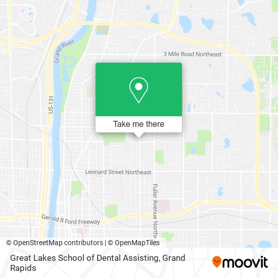 Great Lakes School of Dental Assisting map