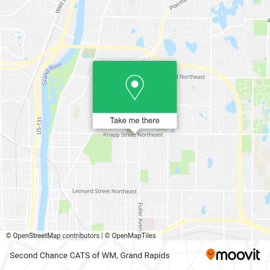 Second Chance CATS of WM map