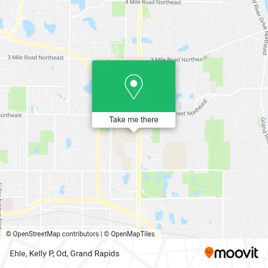 Ehle, Kelly P, Od map