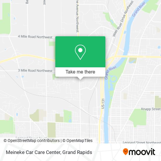 Meineke Car Care Center map