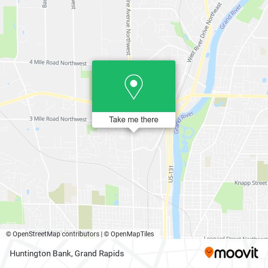 Huntington Bank map