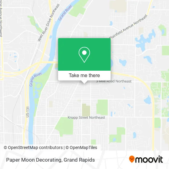 Mapa de Paper Moon Decorating