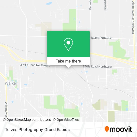 Terzes Photography map