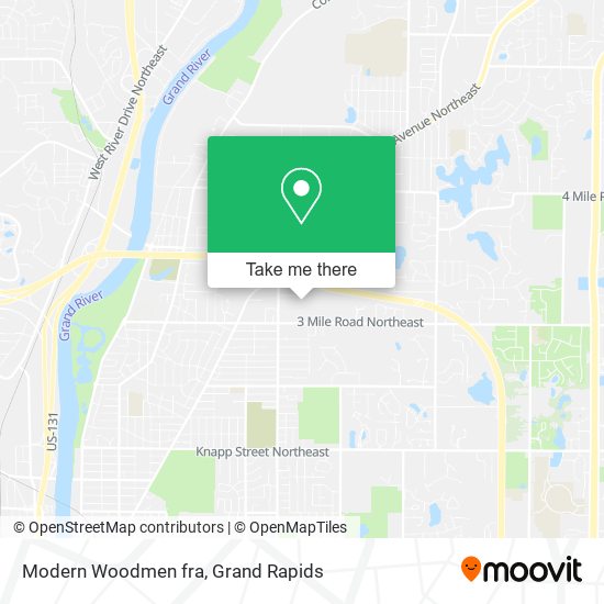 Modern Woodmen fra map