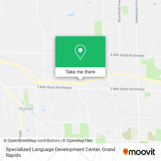 Specialized Language Development Center map