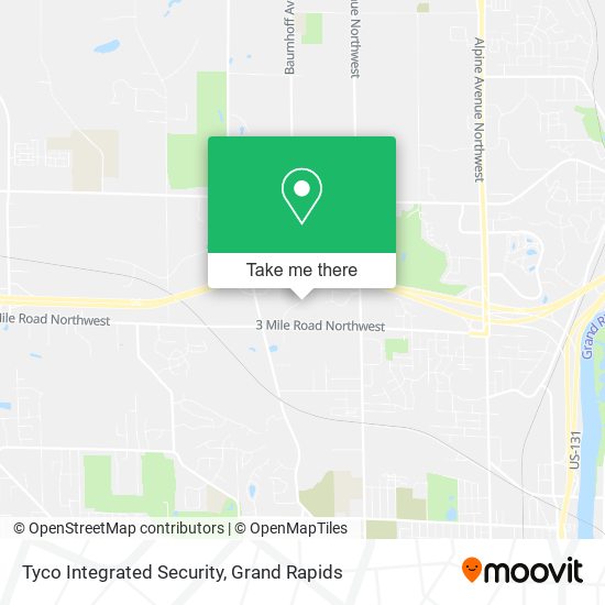 Tyco Integrated Security map