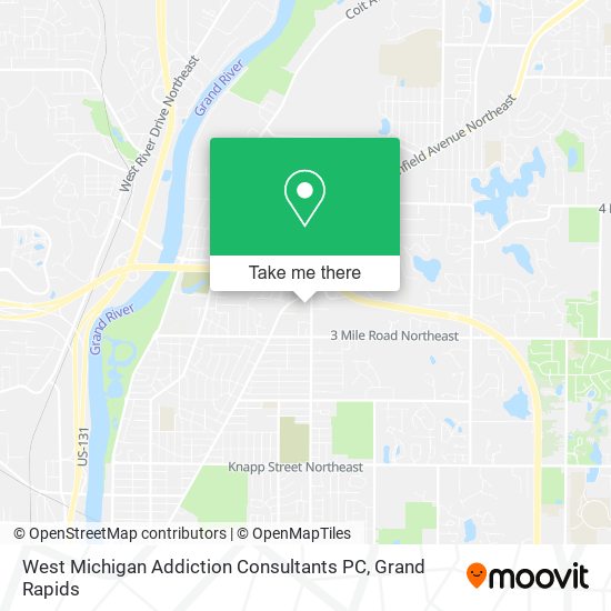 West Michigan Addiction Consultants PC map