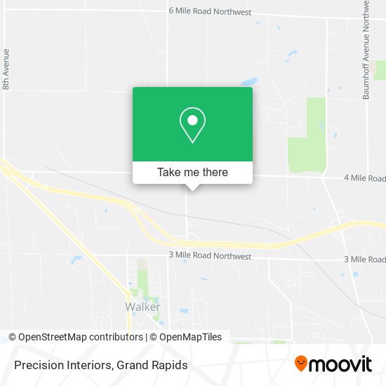 Mapa de Precision Interiors