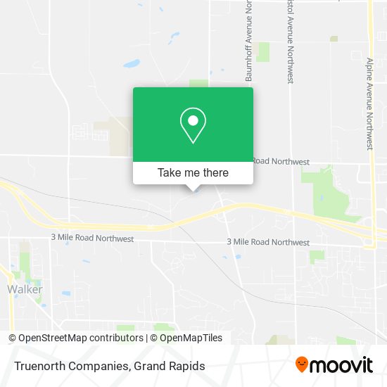 Truenorth Companies map