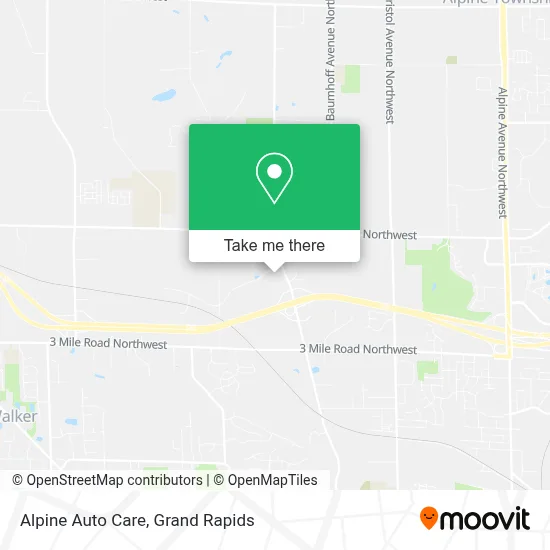 Alpine Auto Care map