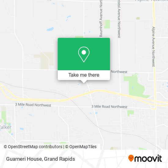 Guarneri House map
