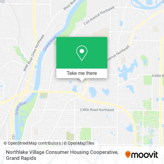 Northlake Village Consumer Housing Cooperative map