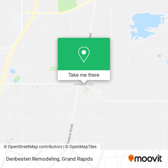 Denbesten Remodeling map