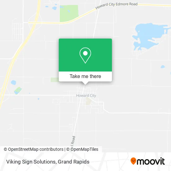 Viking Sign Solutions map