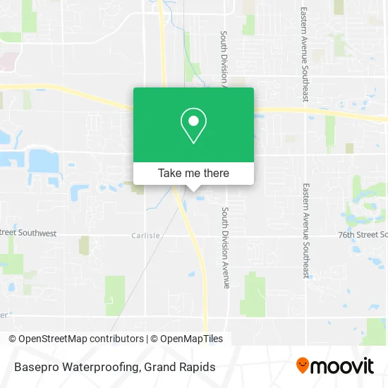 Basepro Waterproofing map