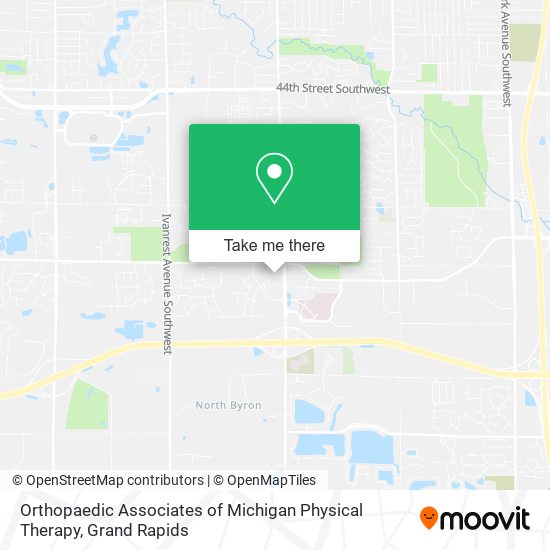 Mapa de Orthopaedic Associates of Michigan Physical Therapy
