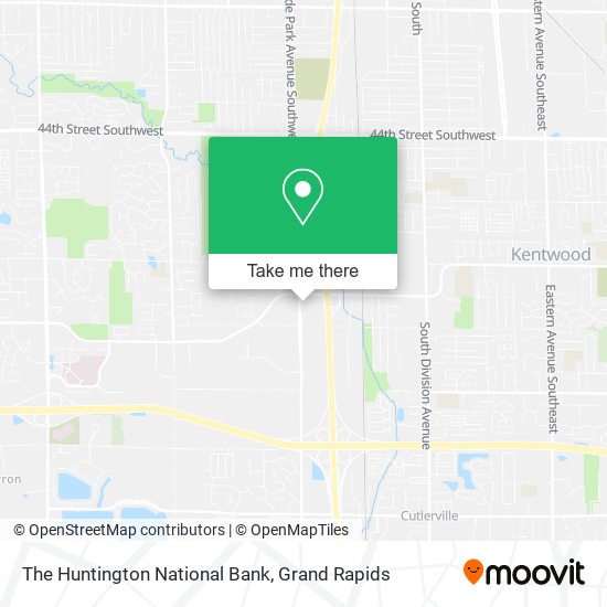 The Huntington National Bank map