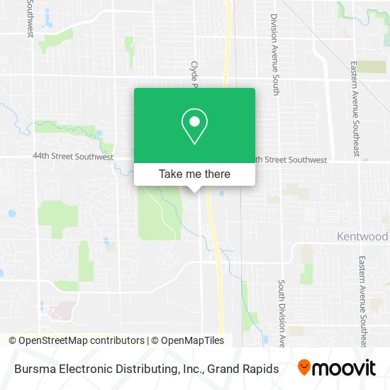 Mapa de Bursma Electronic Distributing, Inc.