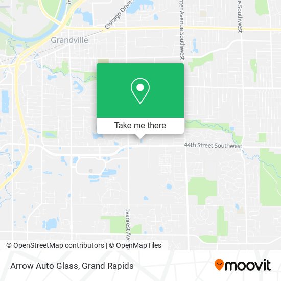 Mapa de Arrow Auto Glass