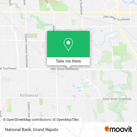 Mapa de National Bank
