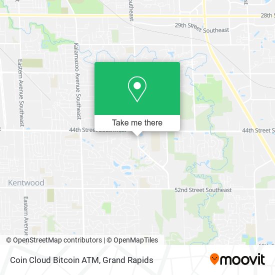 Coin Cloud Bitcoin ATM map