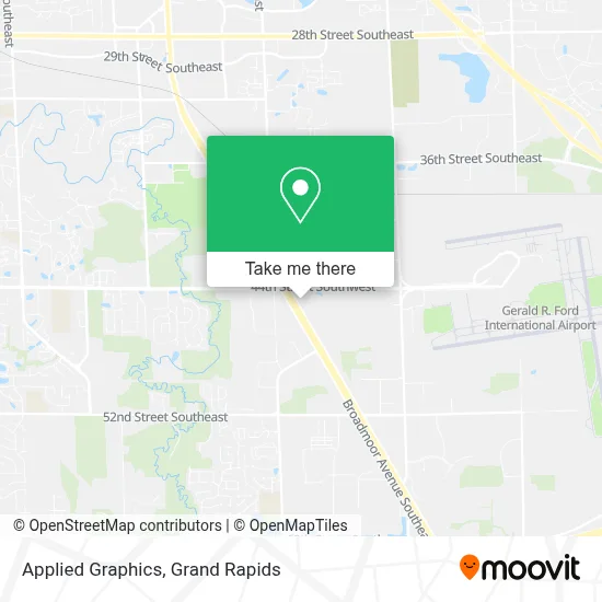 Applied Graphics map