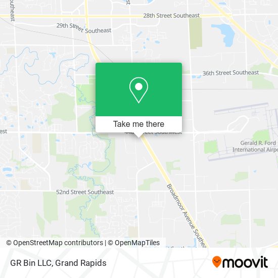 Mapa de GR Bin LLC