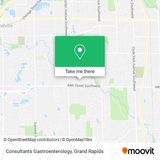 Consultants Gastroenterology map