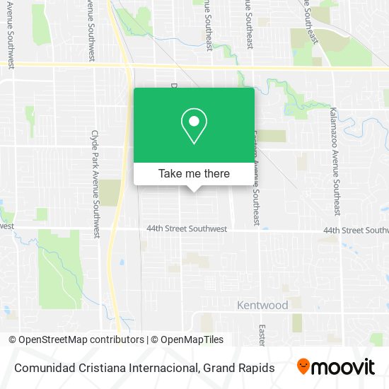 Comunidad Cristiana Internacional map