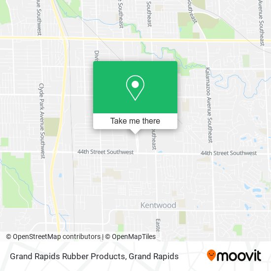 Grand Rapids Rubber Products map