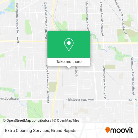 Mapa de Extra Cleaning Services