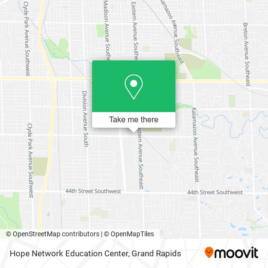 Mapa de Hope Network Education Center