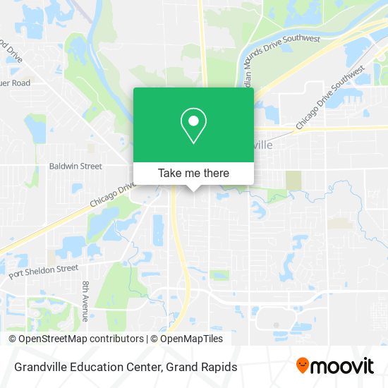 Grandville Education Center map
