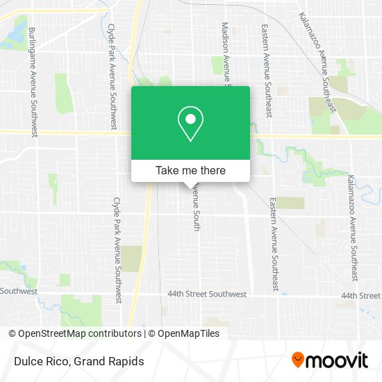Mapa de Dulce Rico