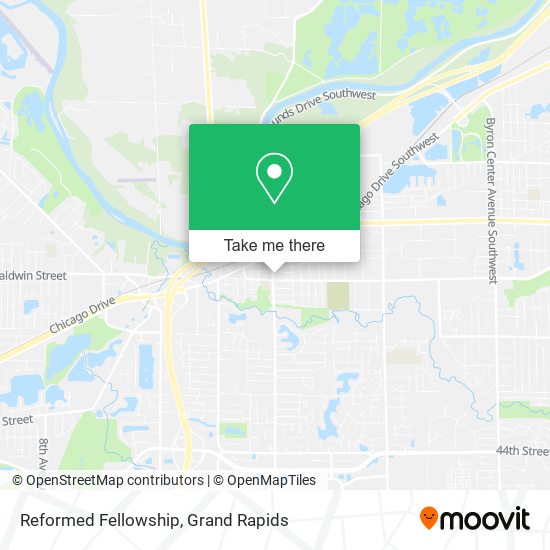 Reformed Fellowship map
