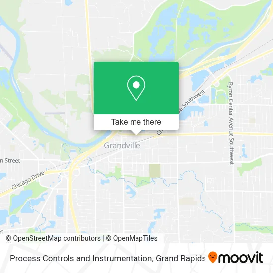 Process Controls and Instrumentation map