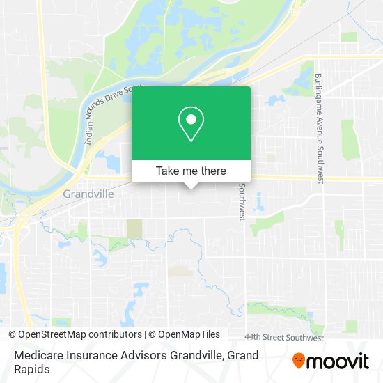 Medicare Insurance Advisors Grandville map