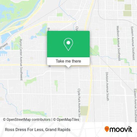 Ross Dress For Less map
