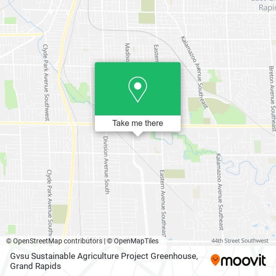 Gvsu Sustainable Agriculture Project Greenhouse map