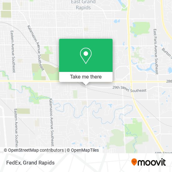 Mapa de FedEx
