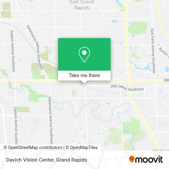 Davich Vision Center map